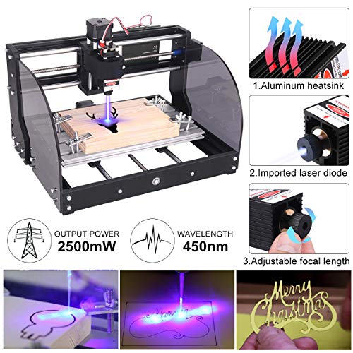 Upgrade Version CNC 3018 Pro-M GRBL Control DIY CNC Router Mach...