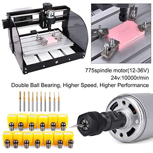 Upgrade Version CNC 3018 Pro-M GRBL Control DIY CNC Router Mach...