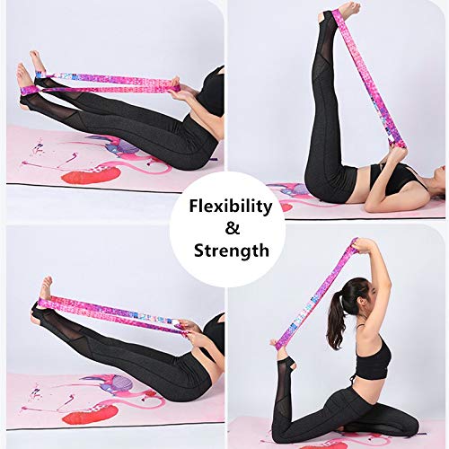 YOGAER Yoga Mat Carrier Strap, Adjustable Thick Straps Sling for C...