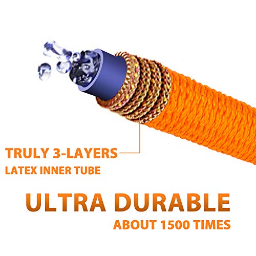 YOJULY Garden Hose Expandable -100ft Expandable Hose, Leakproof Li...
