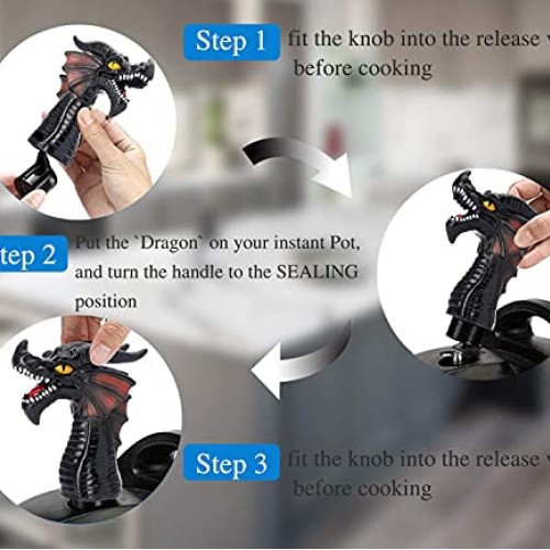Yolococa Steam Release Diverter For Instant pot Cupboards/Cabinets...
