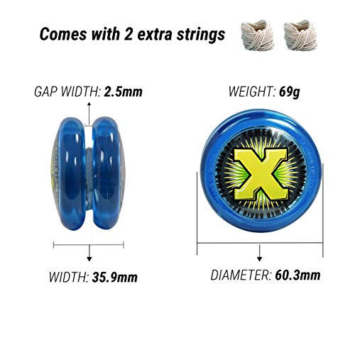 Yomega Power Brain XP yoyo - Includes Synchronized Clutch and a Sm...