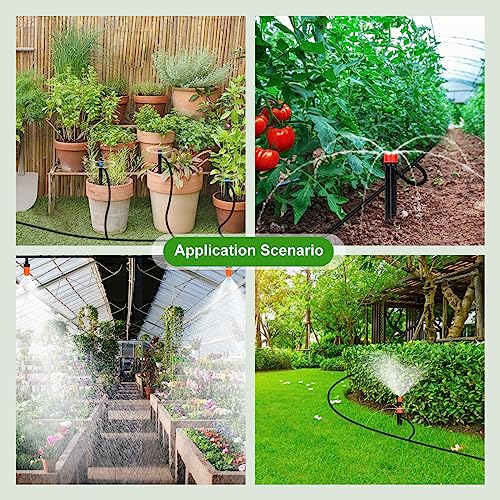 240FT Drip Irrigation System Kit, Yomile Automatic Garden Watering...