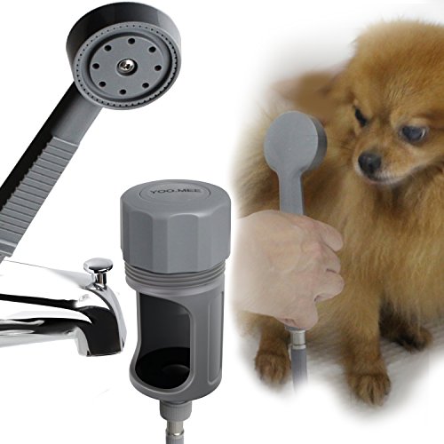 YOO.MEE Pets Shower Attachment, Quick Connect on Tub Spout w/Front...