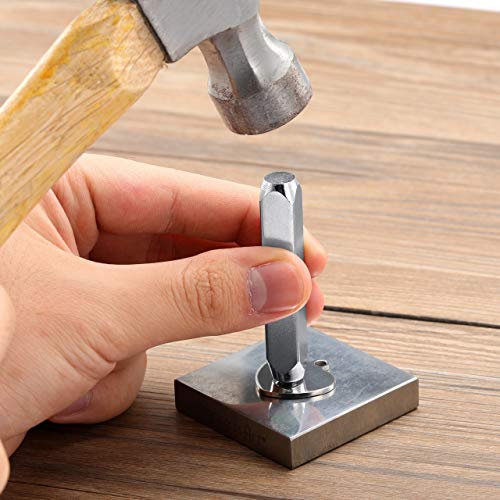 Yoption 6mm Dog Paw Metal Punch Stamp Stamping Tool for Stamping/P...