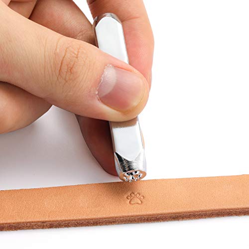 Yoption 6mm Dog Paw Metal Punch Stamp Stamping Tool for Stamping/P...