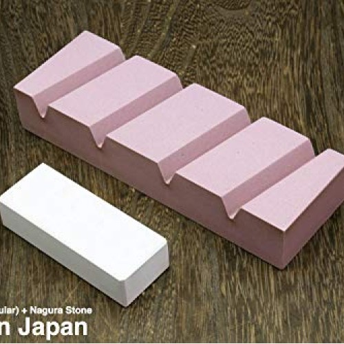 Yoshihiro Sharpening Stone Fixer & Nagura Conditoning Stone Chefs...