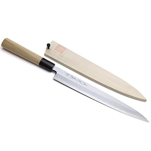 Yoshihiro Shiroko High Carbon Steel Kasumi Yanagi Magnolia Handle ...