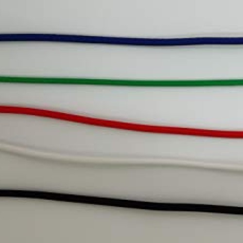 1/8 Inch 3mm Elastic Band Round Braided Stretch Strap Cord Roll ...