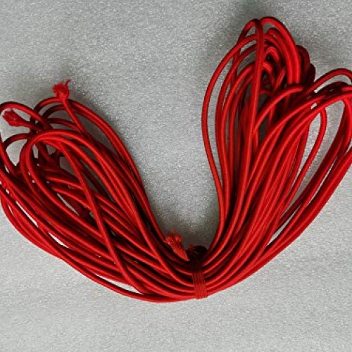 1/8 Inch 3mm Elastic Band Round Braided Stretch Strap Cord Roll ...