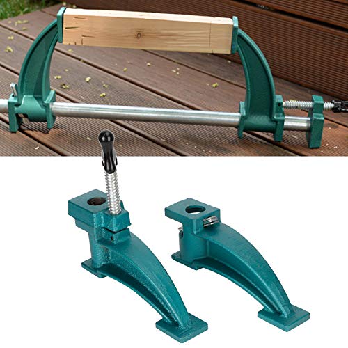 Yosoo Hand‑Operated Woodworking Pipe Clamp, Quick‑Adjust Steel Bar...