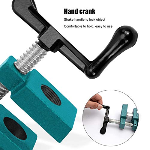 Yosoo Hand‑Operated Woodworking Pipe Clamp, Quick‑Adjust Steel Bar...
