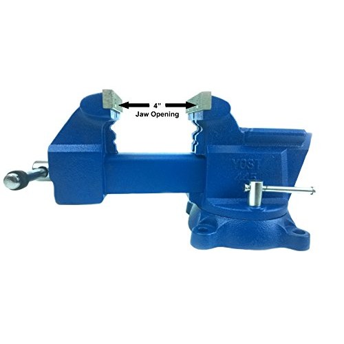 Yost Vises 445 4.5 Heavy-Duty Utility Combination Pipe and Bench ...