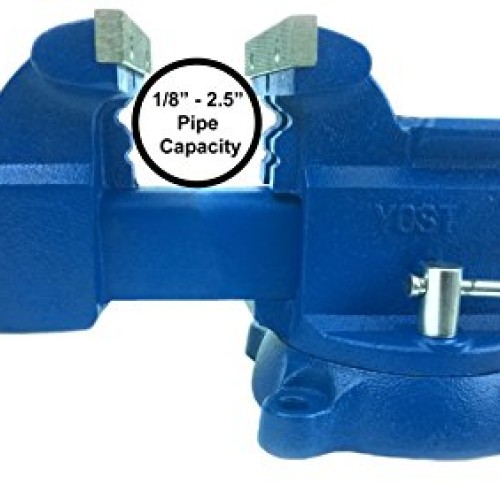 Yost Vises 455 5.5 Heavy-Duty Utility Combination Pipe and Bench ...
