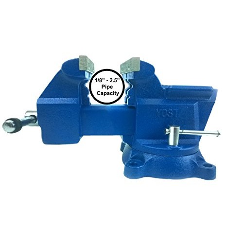 Yost Vises 455 5.5 Heavy-Duty Utility Combination Pipe and Bench ...