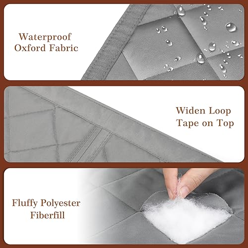 Yotache Magnetic Thermal Insulated Door Curtain Fits Door Size 36 ...