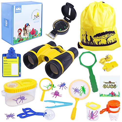 YOULEY Outdoor Explorer Kit, Nature Bug Catcher Toys Adventure Kit...