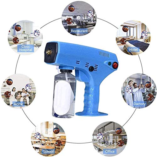 260ML Nano Steam Spray Disinfectant, 1200W Portable Handheld Atomi...