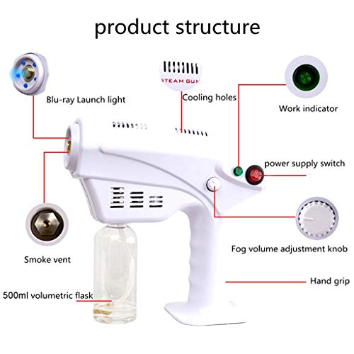 500ML Nano Steam Spray Disinfectant With Battery, Portable Handhel...