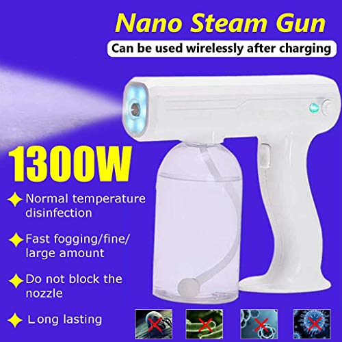 800ML Nano Spray Disinfectant, Portable Handheld Atomizing Fogger ...