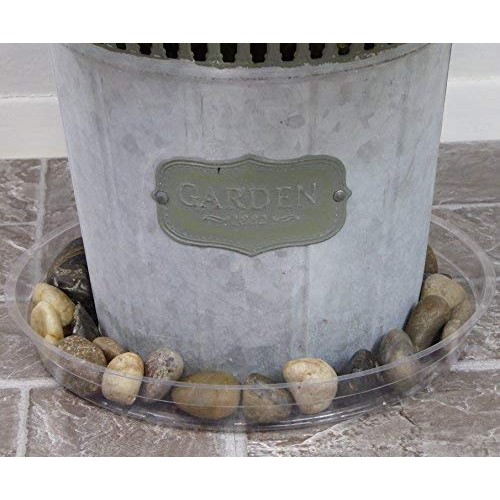 YOUniversal Products 5 Pack of 10 Inch Clear Plastic Plant Saucers...