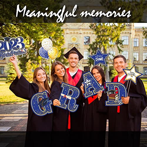 Graduation Yard Sign Decorations 2023, 8 PCS Class of 2023 graduat...