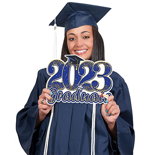 Graduation Yard Sign Decorations 2023, 8 PCS Class of 2023 graduat...