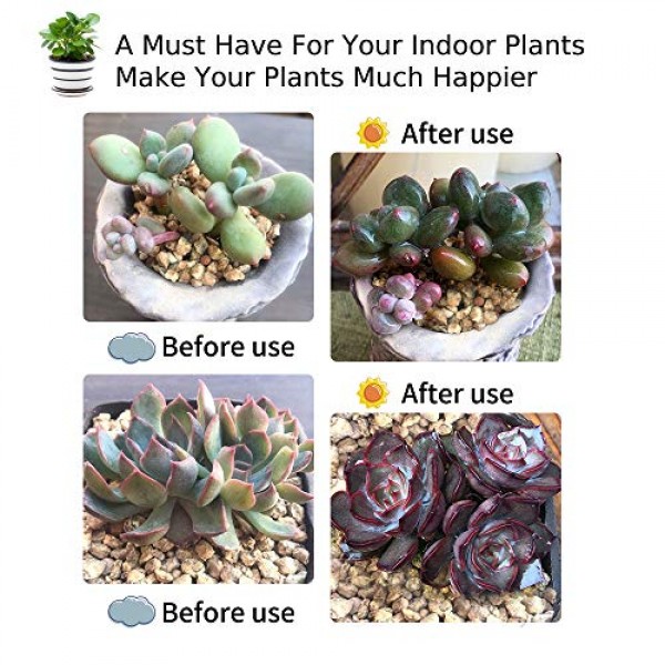 Grow Light Plant Lights for Indoor Plants LED Lamp Bulbs Full Spec...