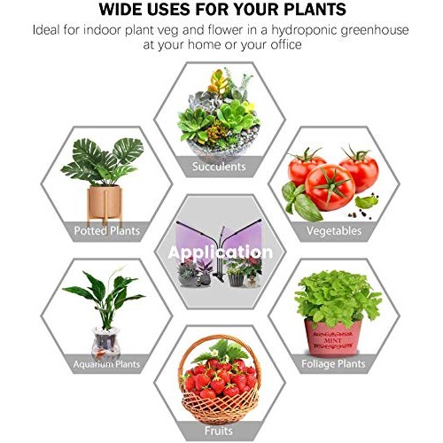 Grow Lights Plant Light for Indoor Plants Seed Starting Growing La...