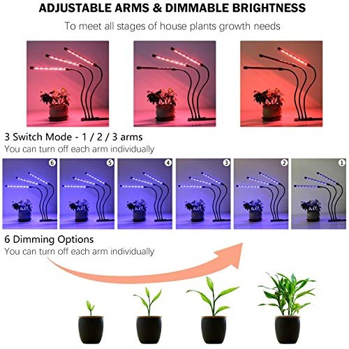 Grow Lights Plant Light for Indoor Plants Seed Starting Growing La...