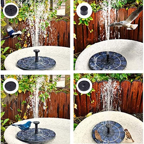 YQLOGY Solar Powered Fountain Pump,Solar Bird Bath Fountain Water ...