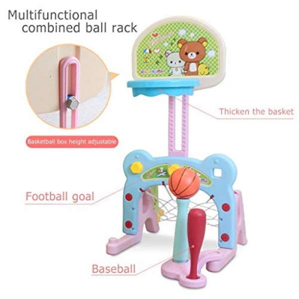 Yrmup Slide and Swing Set for Boys Girls Mountaineering and Swing ...