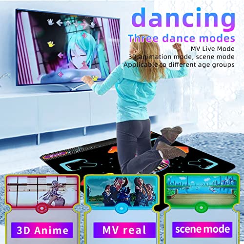 YRPRSODF Dance Mat for Kids and Adults, Musical Electronic Dance S...