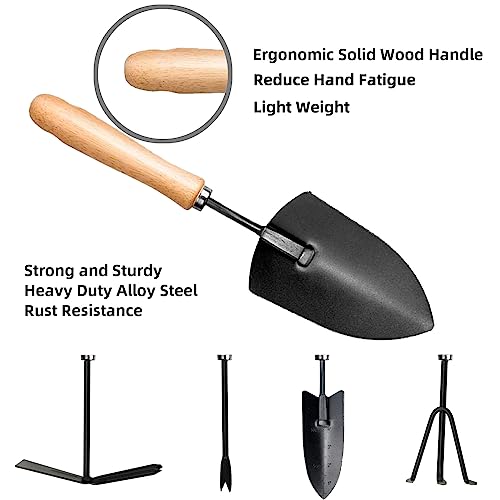 Garden Tool Set Heavy Duty Gardening Tools,13 Piece Alloy Steel Ha...