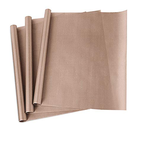 3 Pack PTFE Teflon Sheet for Heat Press Transfer Sheet Non Stick 1...