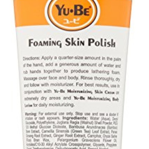Yu-Be Foaming Skin Polish: Gently exfoliates using fine grains of ...