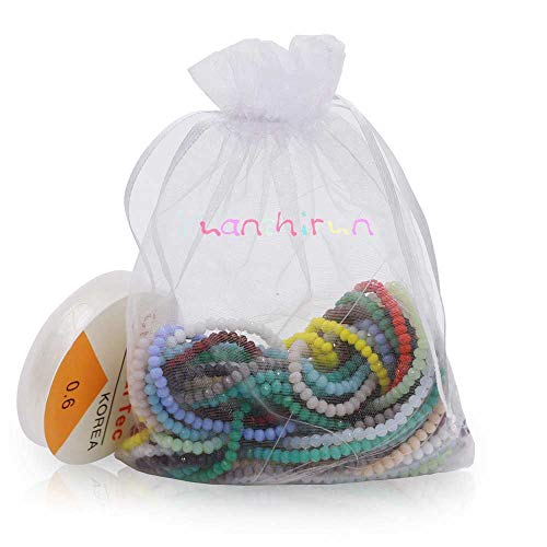 Mixed Color Wholesale Porcelain Crystal Glass Beads Strand Spacer ...