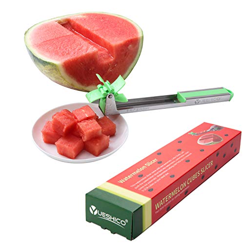 Yueshico Stainless Steel Watermelon Slicer Cutter Knife Corer Frui...