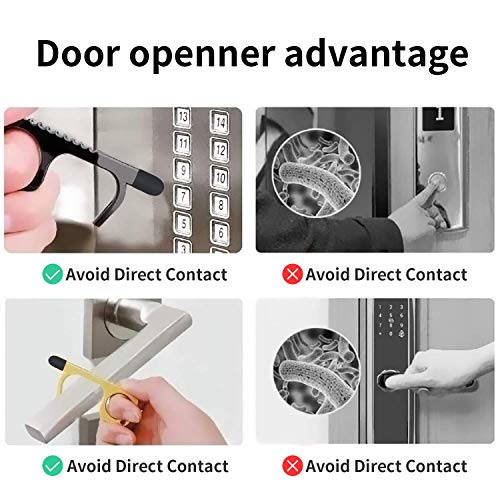 Tangis Social Distancing 10PCS Clean Key No Touch Door Opener an...