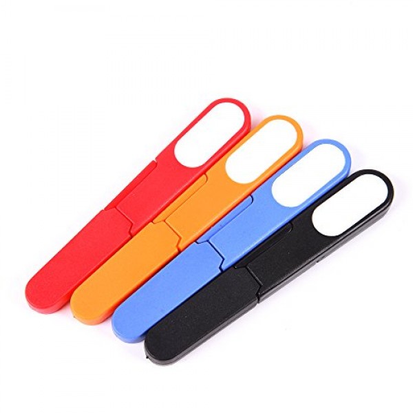 yueton 4pcs Colorful Portable Scissors Cutter Outdoor Cutting Tool...