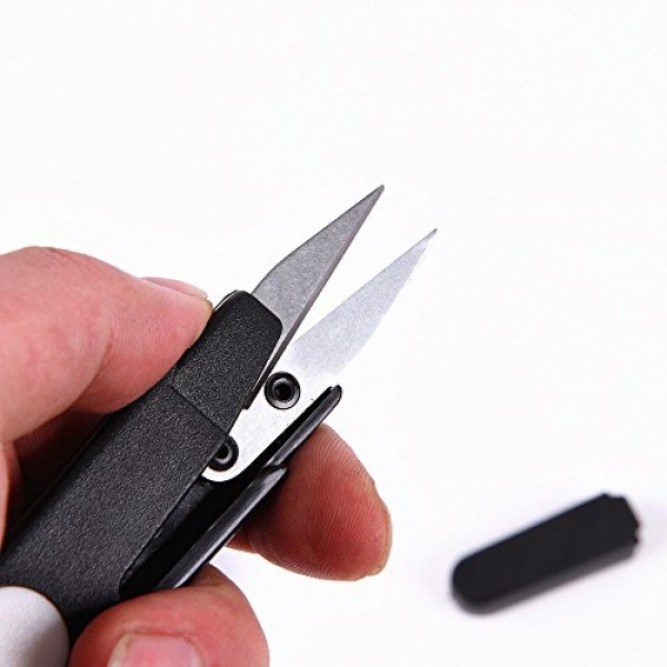 yueton 4pcs Colorful Portable Scissors Cutter Outdoor Cutting Tool...