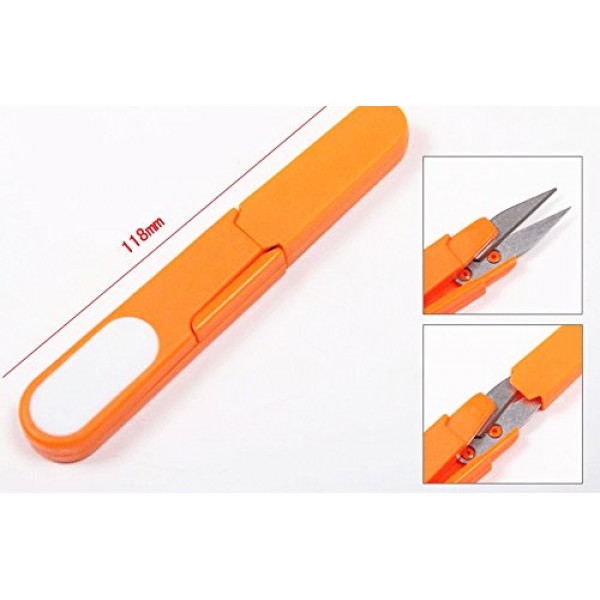 yueton 4pcs Colorful Portable Scissors Cutter Outdoor Cutting Tool...