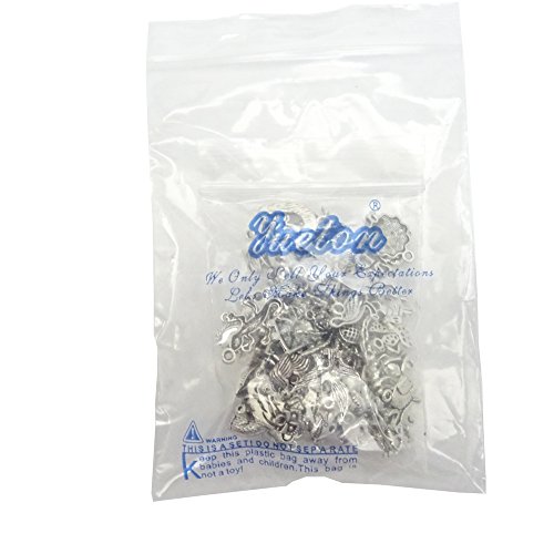 yueton Approx 60pcs DIY Assorted Animal Pattern Pedants Charms for...