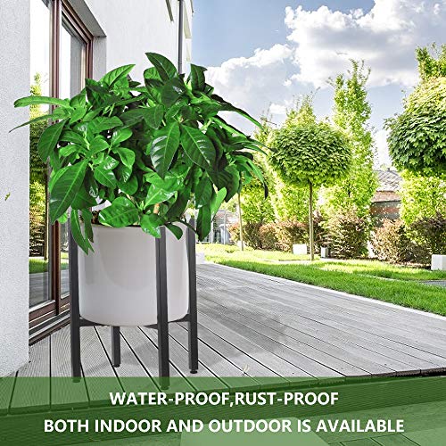 2 Pack Metal Plant Stand Indoor with Adjustable Width Fits 8 to 12...