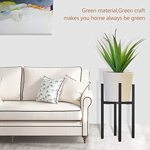 2 Pack Metal Plant Stand Indoor with Adjustable Width Fits 8 to 12...