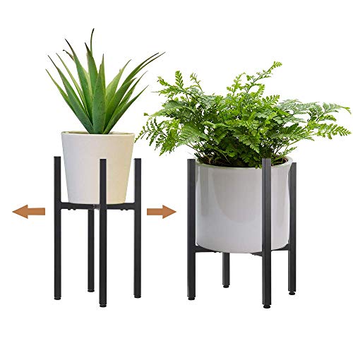 2 Pack Metal Plant Stand Indoor with Adjustable Width Fits 8 to 12...