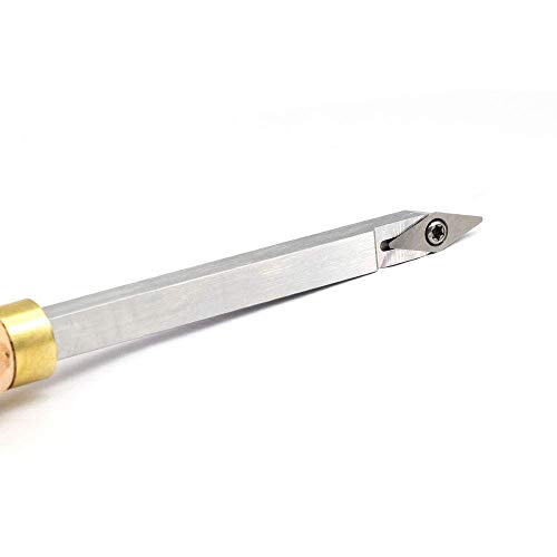 YUFUTOL Carbide Woodturning Tool Mini Size 3 Piece Set Includes ...