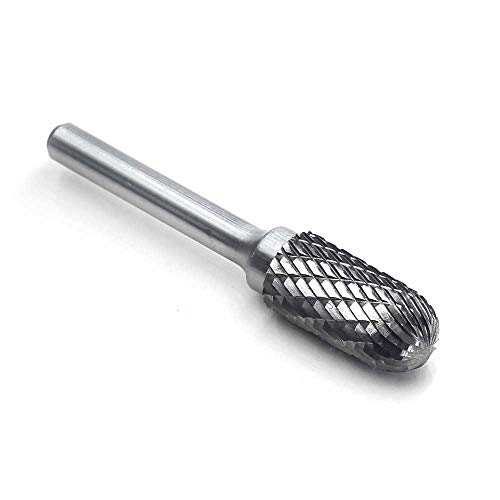 YUFUTOL SC-5 Tungsten Carbide Burr Cylinder Shape with Radius End ...