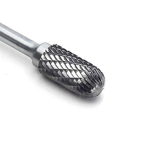 YUFUTOL SC-5 Tungsten Carbide Burr Cylinder Shape with Radius End ...
