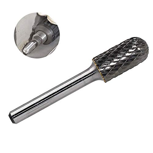 YUFUTOL SC-5 Tungsten Carbide Burr Cylinder Shape with Radius End ...